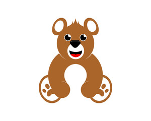 Smile cute teddy bear