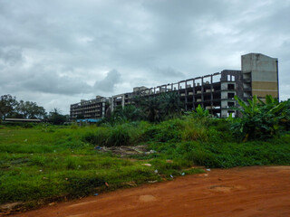Fototapeta na wymiar West Africa, Liberia, Monrovia, 4 of July 2015.
