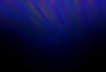 Dark BLUE vector layout with flat lines. Glitter abstract illustration with colorful sticks. Pattern for ads, posters, banners.