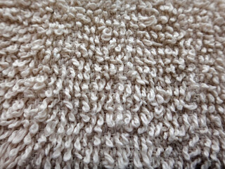 the texture of Terry towels as a background macro