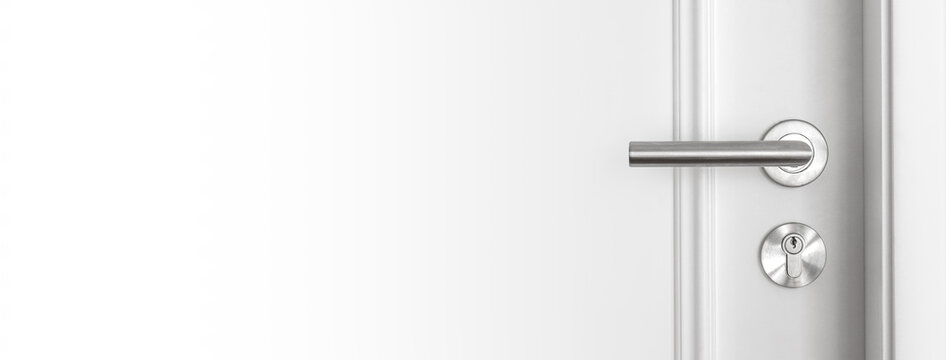 door with a door handle