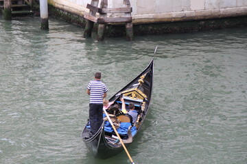 Obraz premium gondola boat water Venezia Venice Italy