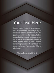 Infographic with realistic metallic texture. Vector in high quality. Colorful.