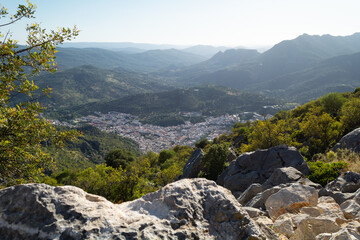 Paisajes de la sierra e Cadiz 