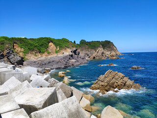 walk along the promenade of luanco