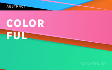 modern vector visualization. colorful abstract background on hexagon texture.modern cover design.Minimal composition with gradient line.vector illustration.