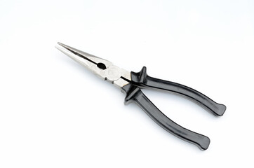 Needle-nose plier isolated on white background