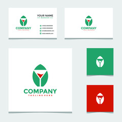 vector wine drink logo templates and business cards