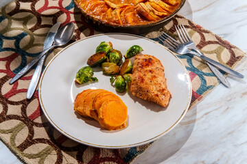 American Chicken Sweet Potatoes