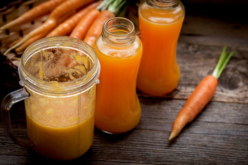 fresh juice of ripe carrots