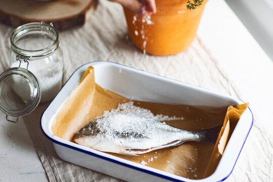 Salt-Baked Fish
