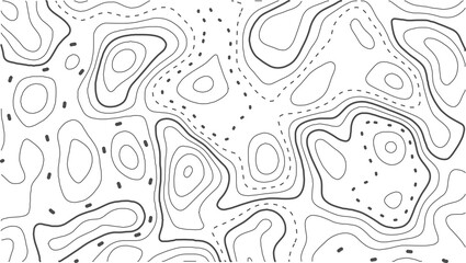 Contours vector topography. Geographic topography vector illustration. . Map on land vector terrain. Elevation graphic contour height lines. Topographic map. Vector.