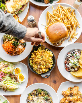 Bar Food Stock Photo