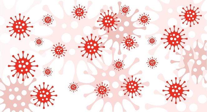 world Corona virus attack concept. world. earth put mask to fight against Corona virus. Concept of fight against virus, danger and public health risk disease. Many Virus attack isolated.
