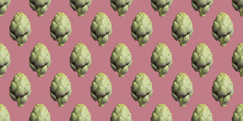 Artichokes infinite pattern