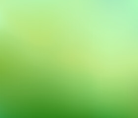 Abstract green nature blurred gradient background. Vector illustration. Eco concept for your graphic design, banner, poster