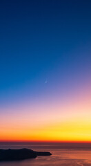 Santorini's magic and romantic Atmosphere