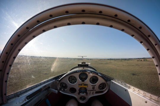 Flying in a glider