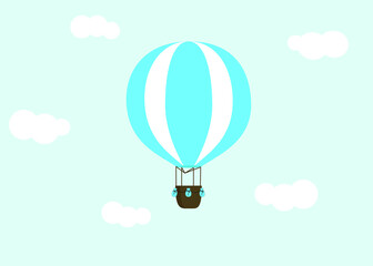 Obraz premium balloon in the sky