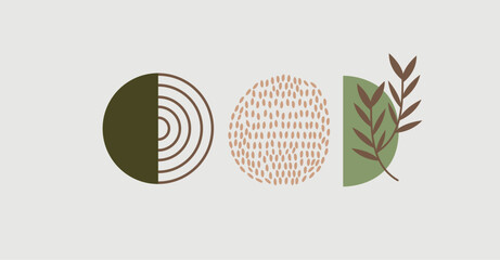 pattern background with color earth tone. vector editable and can scale to any size. Classic tone earth theme fit print
