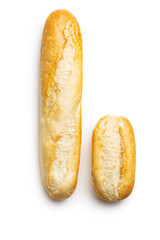 French crusty baguettes