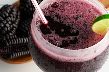 Chicha Morada: is a beverage originated in the Andean regions of Perú but is actually consumed at a national level.