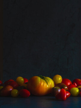 still life with tomatoes