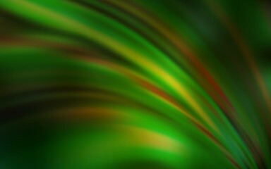 Dark Green, Yellow vector abstract blurred background. Abstract colorful illustration with gradient. Background for a cell phone.