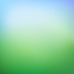 Nature Abstract background. Green blurred gradient backdrop. Vector illustration. Eco concept for your graphic design, banner, poster.