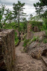 Ruins of castle Zebrak - Czech Republic