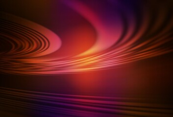 Dark Pink, Red vector template with curved lines. Brand new colorful illustration in simple style. A completely new template for your design.