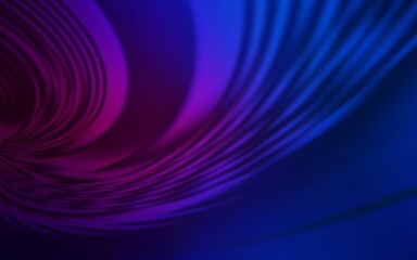 Dark Pink, Blue vector background with curved lines. A shining illustration, which consists of curved lines. New composition for your brand book.