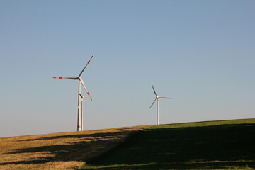 wind turbine in the field near Veldrom