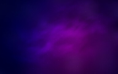 Dark Purple, Pink vector template with space stars. Modern abstract illustration with Big Dipper stars. Pattern for astronomy websites.