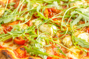 pizza in the in delivery box you can put your writing on the box