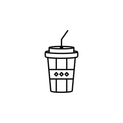 drink line icon. Signs and symbols can be used for web, logo, mobile app, UI, UX