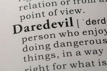 definition of daredevil