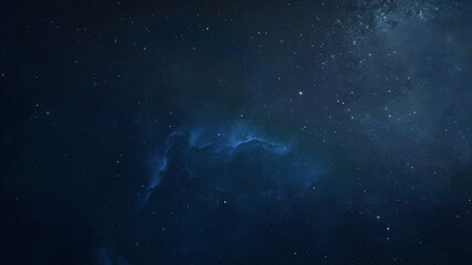 Night sky full of stars texture. Wallpaper of Milky way and galaxies. Nebula view.