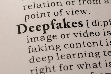 Obraz premium definition of deepfakes
