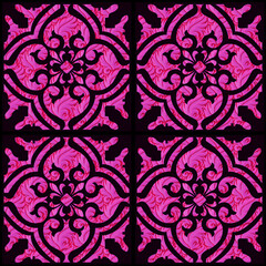 Fototapeta premium seamless floral pattern