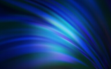 Fototapeta premium Dark BLUE vector blurred bright template. New colored illustration in blur style with gradient. Smart design for your work.