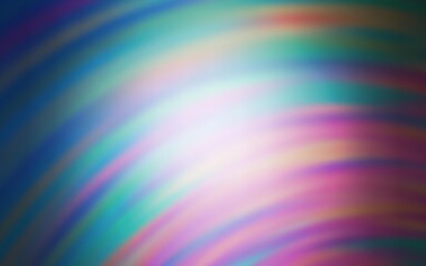 Light Purple vector template with wry lines. Modern gradient abstract illustration with bandy lines. A completely new template for your design.