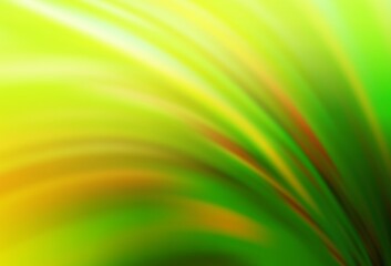 Light Green, Yellow vector blurred bright pattern. Modern abstract illustration with gradient. Elegant background for a brand book.
