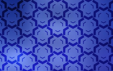 Light BLUE vector background with wry lines. A completely new colorful illustration in simple style. A completely new template for your design.