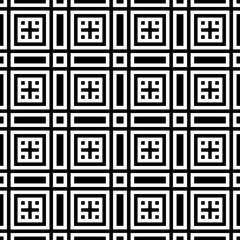 Tribe motif. Ethnic wallpaper. Ancient mosaic. Ethnical folk image. Tribal ornament. Embroidery background. Digital paper, web design, textile print, backdrop. Seamless abstract art. Vector artwork.