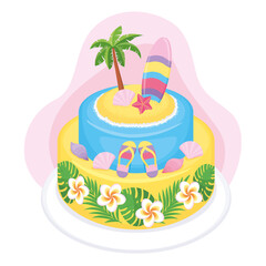 BEACH_TROPICAL_CAKE