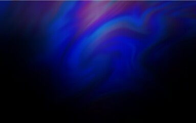 Dark BLUE vector blurred pattern. A completely new colored illustration in blur style. Elegant background for a brand book.