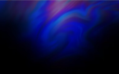 Dark BLUE vector blurred pattern. A completely new colored illustration in blur style. Elegant background for a brand book.