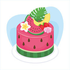 WATERMELON CAKE