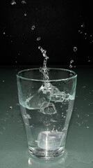glass of water
